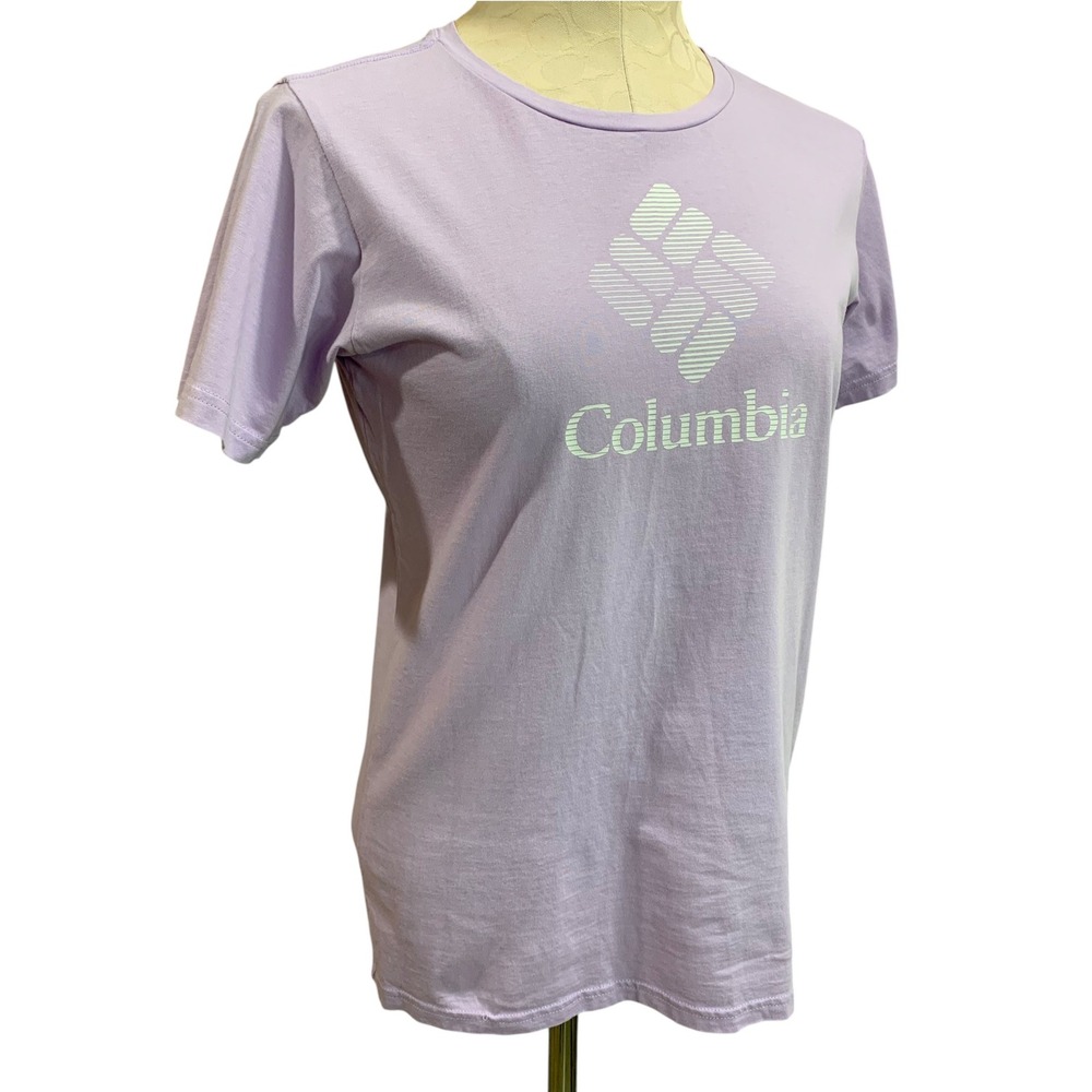 Size XL (18/20) Girls Columbia Sportswear Short Sleeve Tshirt Lavender